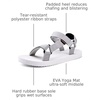 WateLves Womens-Sport-Sandals Hiking Sandals with-Arch-Support Webbing-Outdoor-Beach-Water-Sandals for Travel-Walking-Trekking-Camping(Light Gray)