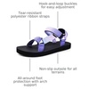 WateLves Womens-Sport-Sandals Hiking Sandals with-Arch-Support Webbing-Outdoor-Beach-Water-Sandals for Travel-Walking-Trekking-Camping(Purple Gradient)