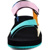 WateLves Womens-Sport-Sandals Hiking Sandals with-Arch-Support Webbing-Outdoor-Beach-Water-Sandals for Travel-Walking-Trekking-Camping(Thicken-colorful)