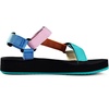 WateLves Womens-Sport-Sandals Hiking Sandals with-Arch-Support Webbing-Outdoor-Beach-Water-Sandals for Travel-Walking-Trekking-Camping(Thicken-colorful)