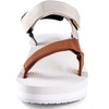 WateLves Womens-Sport-Sandals Hiking Sandals with-Arch-Support Webbing-Outdoor-Beach-Water-Sandals for Travel-Walking-Trekking-Camping(Thicken-rice Brown)