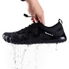 Water Shoes for Men Barefoot Quick-Dry Aqua Sock Outdoor Athletic Sport Shoes for Kayaking, Boating, Hiking, Surfing, Walking(A-all Black)