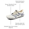 Water Shoes for Men Barefoot Quick-Dry Aqua Sock Outdoor Athletic Sport Shoes for Kayaking, Boating, Hiking, Surfing, Walking(A-beige/Grey)