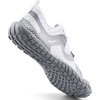 Water Shoes for Men Barefoot Quick-Dry Aqua Sock Outdoor Athletic Sport Shoes for Kayaking, Boating, Hiking, Surfing, Walking(A-white/Grey)