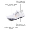 Water Shoes for Men Barefoot Quick-Dry Aqua Sock Outdoor Athletic Sport Shoes for Kayaking, Boating, Hiking, Surfing, Walking(Awhite/Orange)