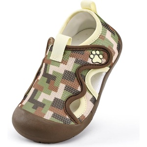 WateLves Toddler Wide Barefoot Water Shoes Kids Quick Dry Beach Shoes Girls Boys Non-Slip Aqua Athletic Sneakers for Hiking Swim Kayak Sport Accessories, Camping Essentials(Camouflage)