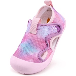 WateLves Toddler Wide Barefoot Water Shoes Kids Quick Dry Beach Shoes Girls Boys Non-Slip Aqua Athletic Sneakers for Hiking Swim Kayak Sport Accessories, Camping Essentials(Fish Scales)