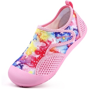 WateLves Wide Toddler Water Shoes Kids Quick Dry Barefoot Shoes Girls Boys Aqua Athletic Sneakers for Beach Hiking Swim Kayak Sport Accessories, Camping Essentials(Starry Sky)