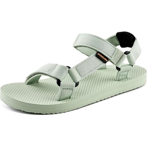 WateLves Womens-Sport-Sandals Hiking Sandals with-Arch-Support Webbing-Outdoor-Beach-Water-Sandals for Travel-Walking-Trekking-Camping(Grass Green)