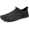 WateLves Barefoot Water Shoes Women Men Beach Breathable Walking Shoes Anti Slip Wide Toe Minimalist Zero Drop Sneakers for Travel Hiking Yoga(A-black)