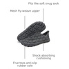 WateLves Barefoot Water Shoes Women Men Beach Breathable Walking Shoes Anti Slip Wide Toe Minimalist Zero Drop Sneakers for Travel Hiking Yoga(A-dark Grey)
