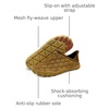 WateLves Barefoot Water Shoes Women Men Beach Breathable Walking Shoes Anti Slip Wide Toe Minimalist Zero Drop Sneakers for Travel Hiking Yoga(A-ginger)