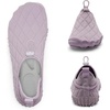 WateLves Barefoot Water Shoes Women Men Beach Breathable Walking Shoes Anti Slip Wide Toe Minimalist Zero Drop Sneakers for Travel Hiking Yoga(A-light Purple-)