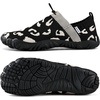 WateLves Barefoot Water Shoes Women Men Beach Breathable Walking Shoes Anti Slip Wide Toe Minimalist Zero Drop Sneakers for Travel Hiking Yoga(Leopard/Black)