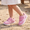 WateLves Toddler Little Kids Wide Shoes Girls Boys Barefoot Sneakers Zero Drop Walking Lightweight Non-Slip Shoes(Bowknot)