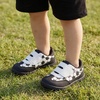 WateLves Toddler Little Kids Wide Shoes Girls Boys Barefoot Sneakers Zero Drop Walking Lightweight Non-Slip Shoes(Football)