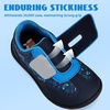 WateLves Toddler Little Kids Wide Shoes Girls Boys Barefoot Sneakers Zero Drop Walking Lightweight Non-Slip Shoes(Game Consoles)