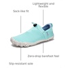 WateLves Water Shoes Womens Mens – Comfortable Lightweight Striped Pattern Barefoot Shoes for Beach Swim Pool Yoga Boating Water Aerobics(Mint Green)