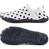 WateLves Water Shoes Womens Mens – Comfortable Lightweight Striped Pattern Barefoot Shoes for Beach Swim Pool Yoga Boating Water Aerobics(Polka Dot)