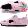 WateLves Wide Toddler Water Shoes Kids Barefoot Athletic Sneakers Girls Boys Quick Dry Aqua Socks for Beach Hiking Swim Kayak Sport Accessories, Camping Essentials(Wb Unicorn)
