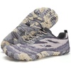WateLves Wide Water Shoes for Men Women Barefoot Quick-Dry Aqua Sock Outdoor Athletic Sport Shoes Kayaking Boating Hiking Surfing Walking(C-camouflage Gray)