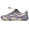 WateLves Wide Water Shoes for Men Women Barefoot Quick-Dry Aqua Sock Outdoor Athletic Sport Shoes Kayaking Boating Hiking Surfing Walking(C-camouflage Gray)