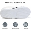 WateLves Women’s Slippers Comfort Memory Foam House Slippers Plush Lining Bedroom Shoes for Indoor & Outdoor(Sequins Silver)