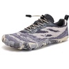 WateLves Wide Water Shoes for Men Women Barefoot Quick-Dry Aqua Sock Outdoor Athletic Sport Shoes Kayaking Boating Hiking Surfing Walking(C-camouflage Gray)