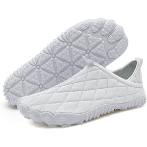 WateLves Barefoot Water Shoes Women Men Beach Breathable Walking Shoes Anti Slip Wide Toe Minimalist Zero Drop Sneakers for Travel Hiking Yoga(A-white)