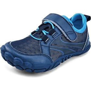 WateLves Water Shoes for Toddler Little Big Kid Wide Barefoot Aqua Athletic Sneakers Girls Boys Hiking Beach Swim Fast Dry Shoes(Blue)