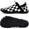 WateLves Barefoot Water Shoes Women Men Minimalist Comfortable Walking Shoes Beach Outdoor Running Sneakers(Black/White)