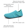 WateLves Water Shoes for Women Men Swim Beach Aqua Socks Quick Dry Barefoot House Slippers Travel Shoes with Adjustable Magic Tape for Pool Diving Boating Yoga Surf(A-moon)