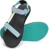 WateLves Womens-Sport-Sandals Outdoor Hiking Sandals with-Arch-Support Comfortable Webbing-Water-Athletic Beach-Sandals for Travel-Walking-Trekking-Camping(Mint Green)