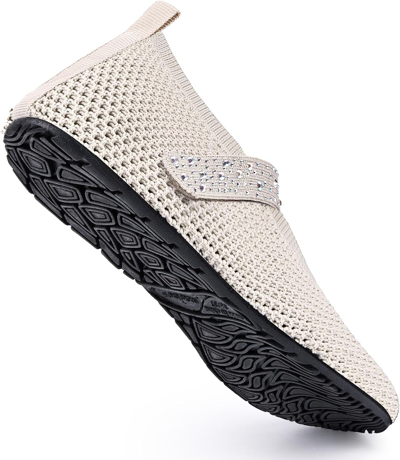 image:imageWateLves Barefoot Women Men Water Shoes QuickDry Aqua Socks for Swim Beach Pool River Surf YogaBeige