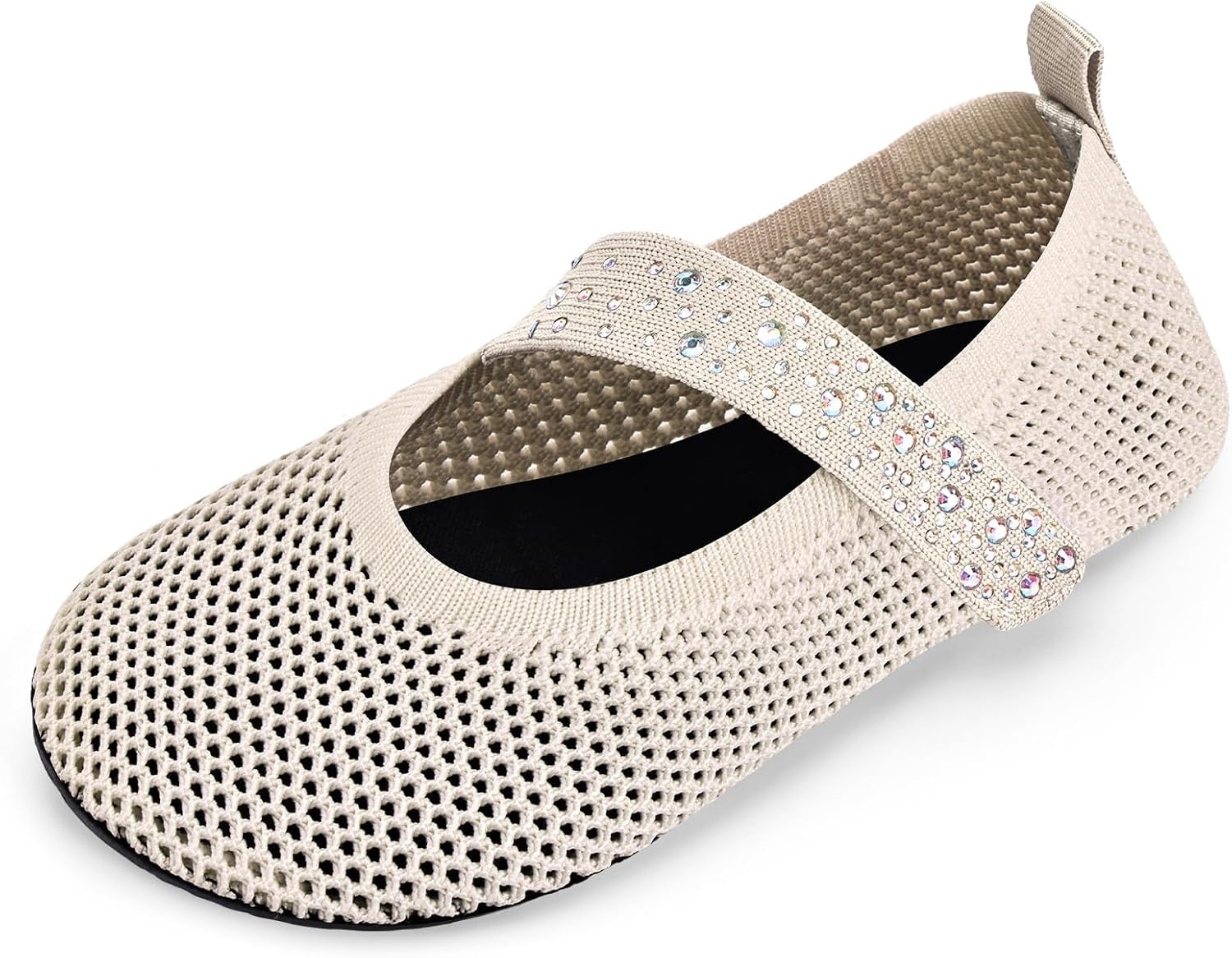 image:imageWateLves Barefoot Women Men Water Shoes QuickDry Aqua Socks for Swim Beach Pool River Surf YogaBeige