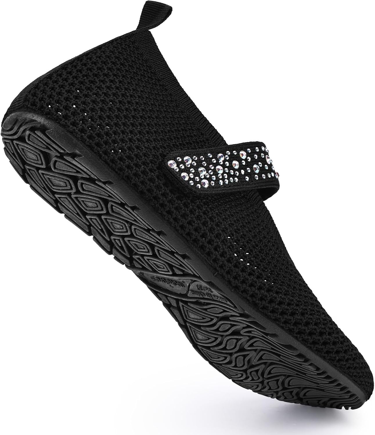 image:imageWateLves Barefoot Women Men Water Shoes QuickDry Aqua Socks for Swim Beach Pool River Surf YogaBlack