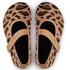WateLves Barefoot Women Men Water Shoes Quick-Dry Aqua Socks for Swim Beach Pool River Surf Yoga(Leopard Brown)