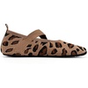 WateLves Barefoot Women Men Water Shoes Quick-Dry Aqua Socks for Swim Beach Pool River Surf Yoga(Leopard Brown)
