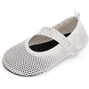 WateLves Barefoot Women Men Water Shoes Quick-Dry Aqua Socks for Swim Beach Pool River Surf Yoga(White)