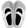 WateLves Barefoot Women Men Water Shoes Quick-Dry Aqua Socks for Swim Beach Pool River Surf Yoga(White)
