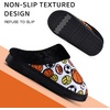 WateLves Girls Boys Slippers Toddler Kids Comfy Fuzzy Non-slip House Shoes Bedroom Soft Faux Fur Lined Indoor Outdoor(Ball)