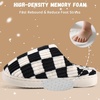 WateLves Kids Boys Girls Slippers Toddler Warm House Shoes(Black)