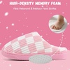WateLves Kids Boys Girls Slippers Toddler Warm House Shoes(Pink)