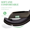 WateLves Youth Big Kids Flip Flops Boys Sandals Summer Thong Slide Sandals for Beach Pool Shower(Olive Green)