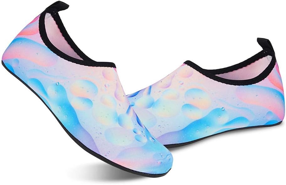 image:imageWater Shoes for Womens and Mens Summer Barefoot Shoes Quick Dry Aqua Socks for Beach Swim Yoga Exercise BPink 3839