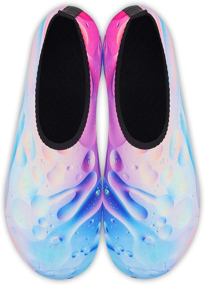 image:imageWater Shoes for Womens and Mens Summer Barefoot Shoes Quick Dry Aqua Socks for Beach Swim Yoga Exercise BPink 3839