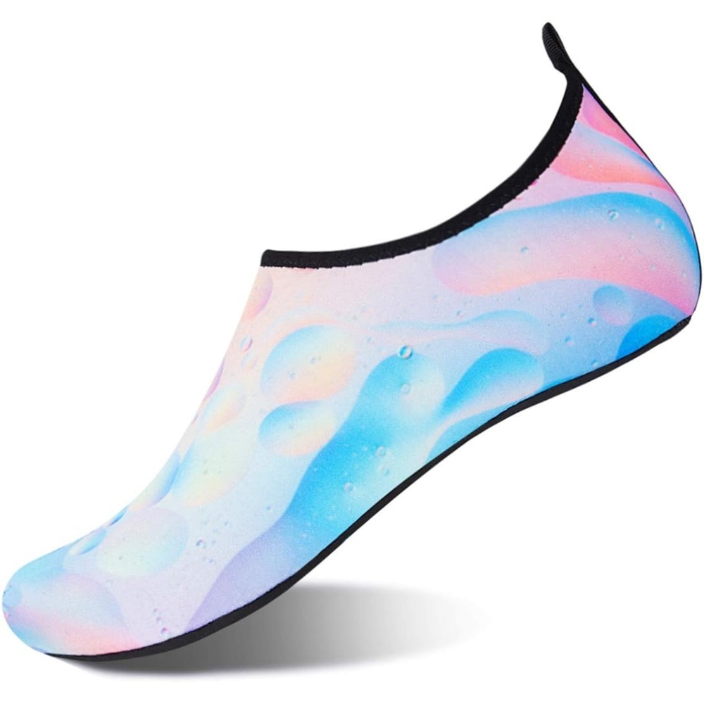 image:imageWater Shoes for Womens and Mens Summer Barefoot Shoes Quick Dry Aqua Socks for Beach Swim Yoga Exercise BPink 3839